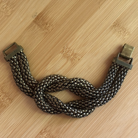 no brand Jewelry - Vintage 8” Copper Love Knot Bracelet